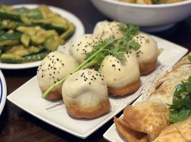 Pan-fried buns and dim sum at 88 BaoBao