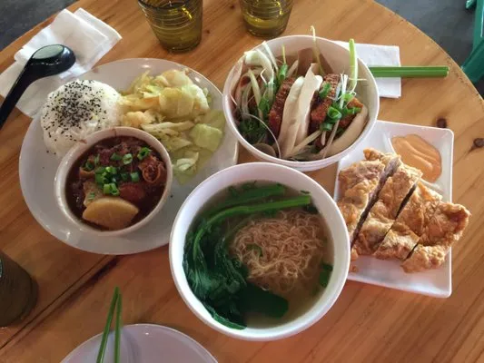 Hong Kong style dishes at The Night Market